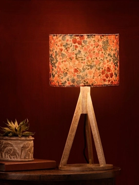 Tiny Flowers Trio Wooden Lamp decorative ceiling fixture