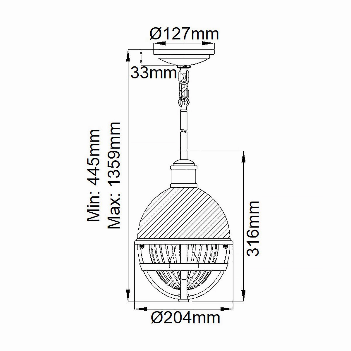 Tollis 1 Light Mini Nickel and White Pendant Light