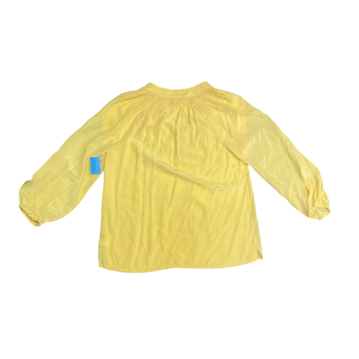 Top Long Sleeve By Lilly Pulitzer In Yellow, Size: M