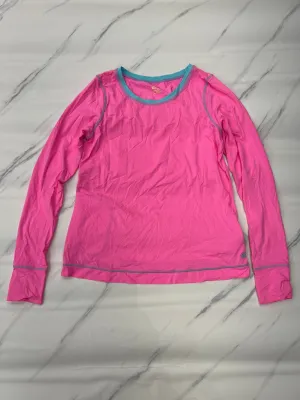 Top Long Sleeve Designer By Lilly Pulitzer In White, Size: M