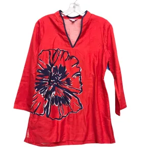 Top Ls Designer By Lilly Pulitzer In Red, Size:S