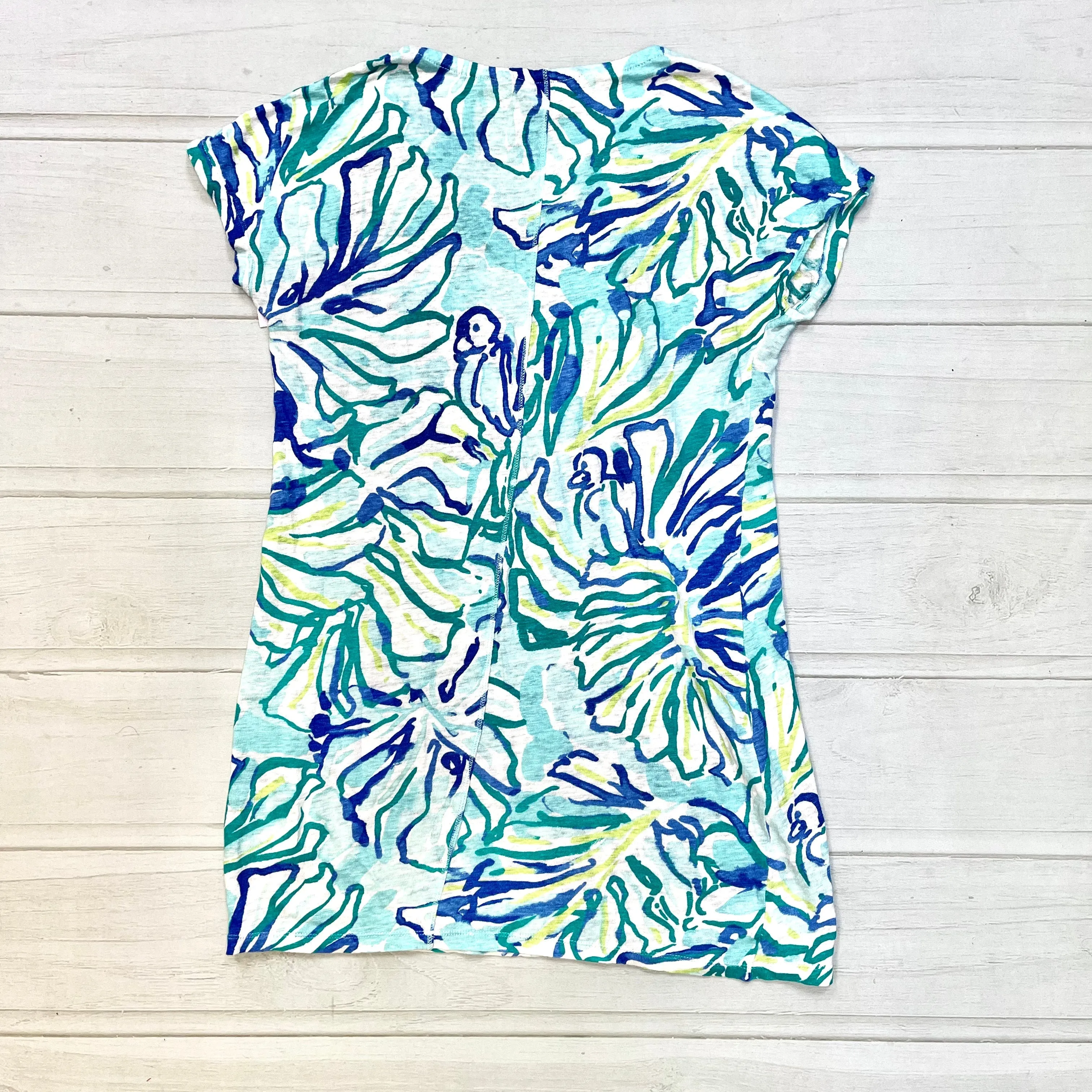 Top Short Sleeve Designer By Lilly Pulitzer  Size: Xs