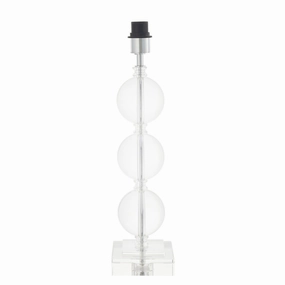 Trebor Crystal Glass Table Lamp Base energy-saving LED light