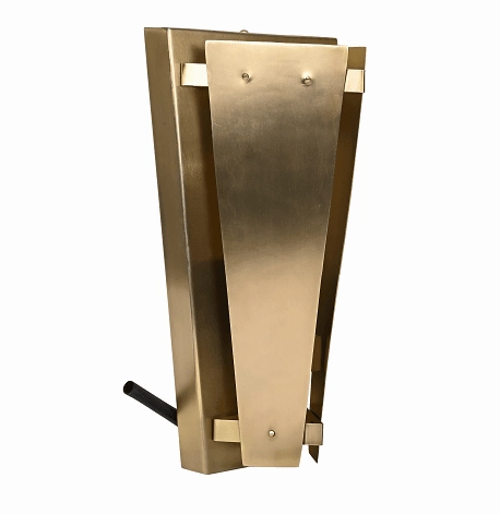 Tri-Angular Antique Brass