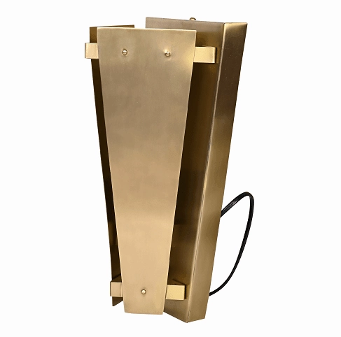 Tri-Angular Antique Brass