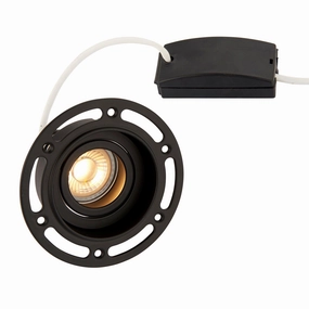 Trimless Adjustable Downlight Round Black 50W adjustable floor standing lamp