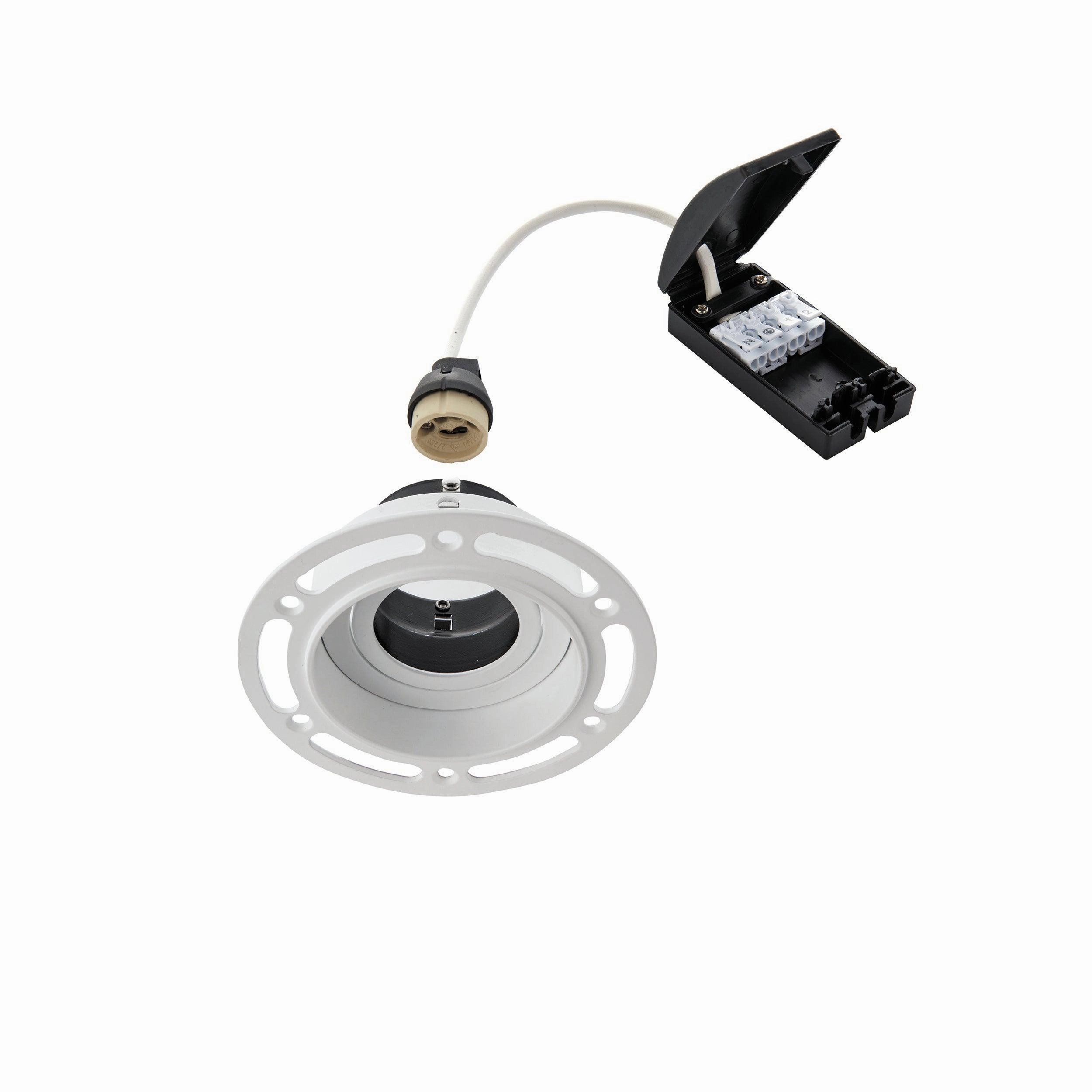 Trimless Adjustable Downlight Round White 50W