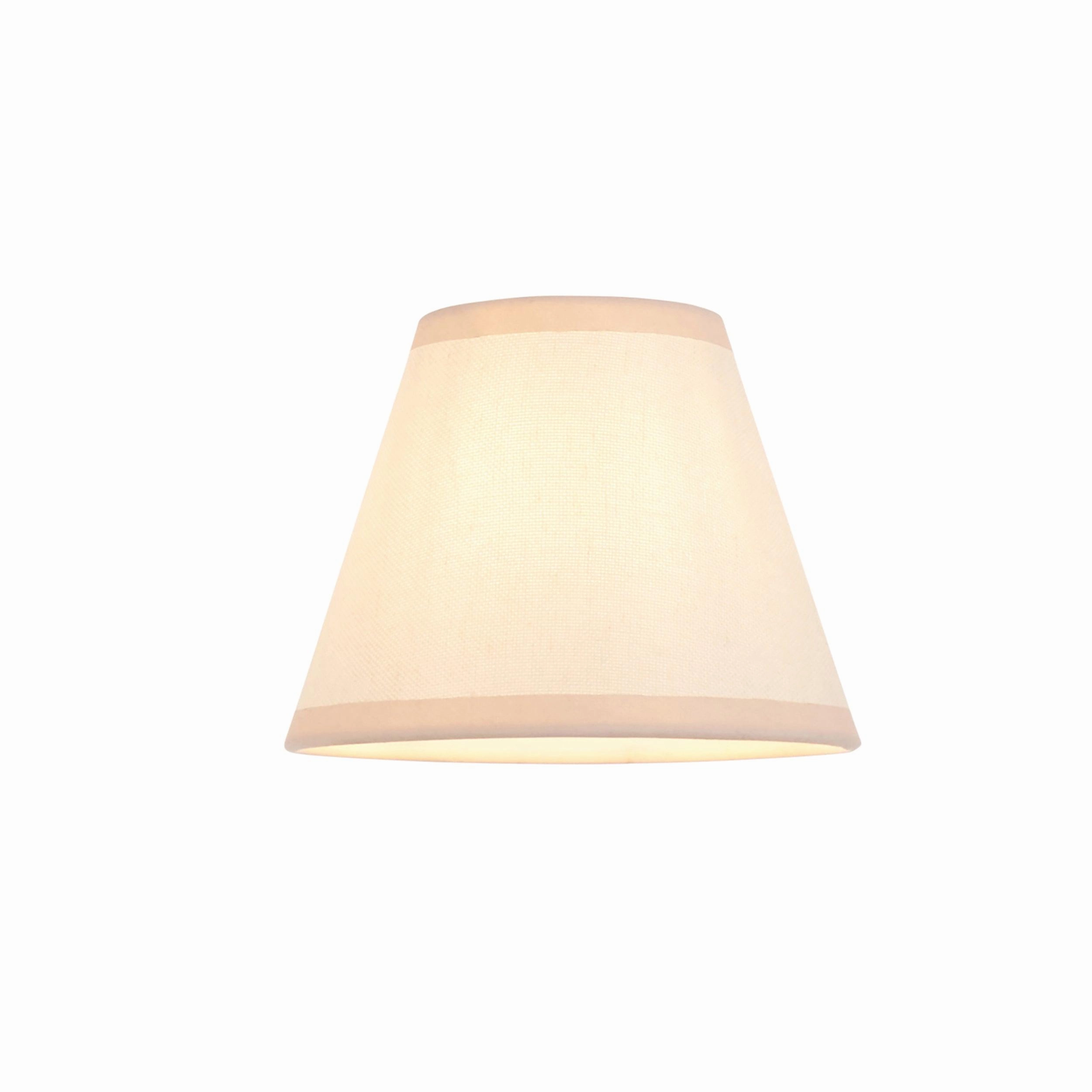 Trobridge Rechargeable Table Lamp & Ivy 16cm Vintage White Shade
