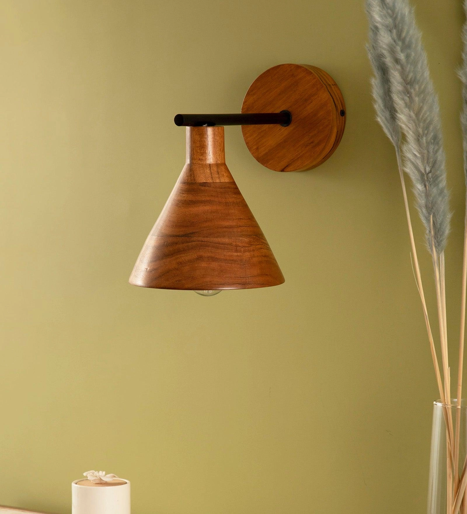 Tubino Wooden Wall Sconce decorative ceiling fixture