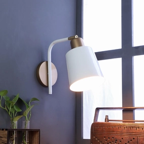 Two-Way White Metal Wall Light by SS Lightings decorative ceiling fixture