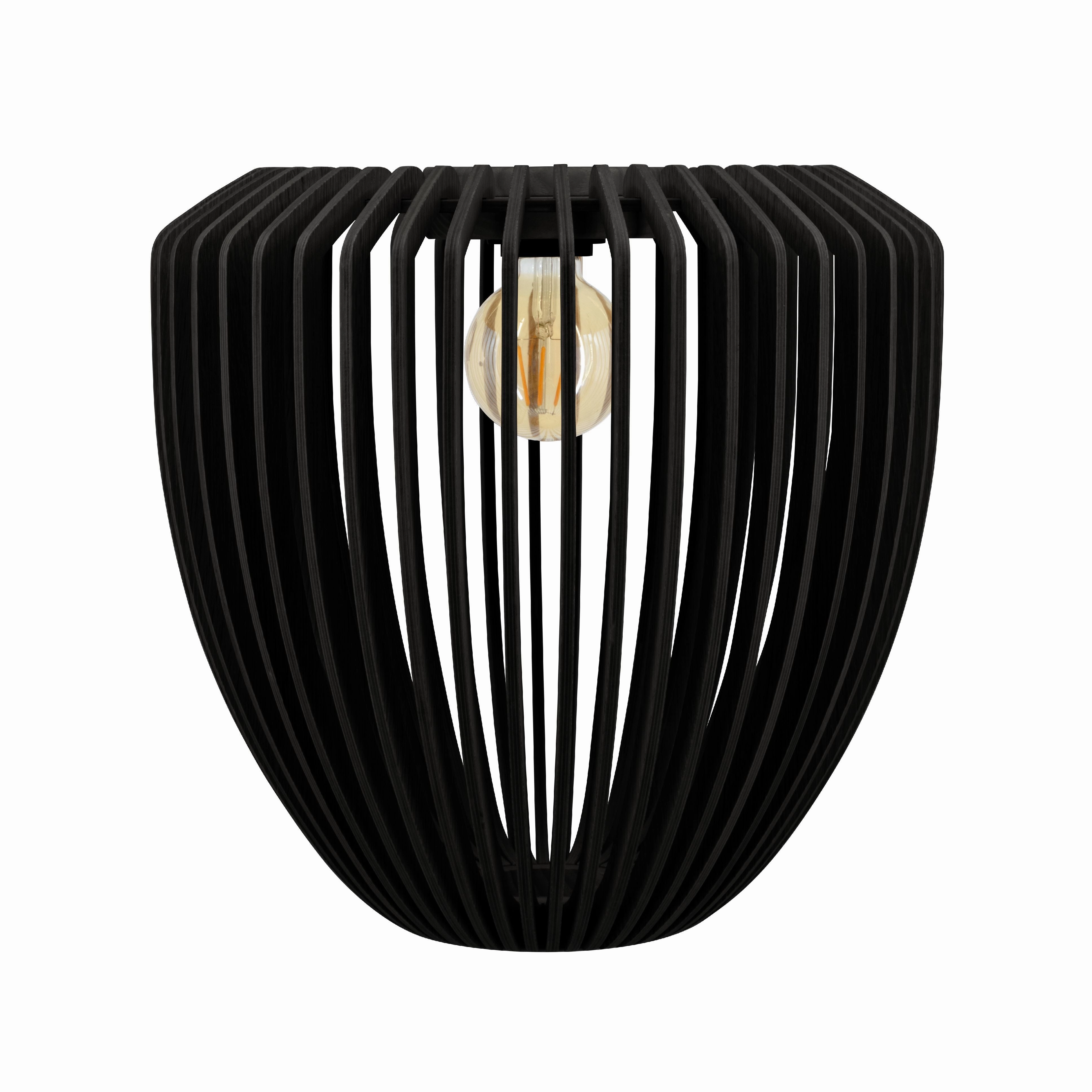 Umage Clava Wood Lampshade, Black Oak decorative indoor light