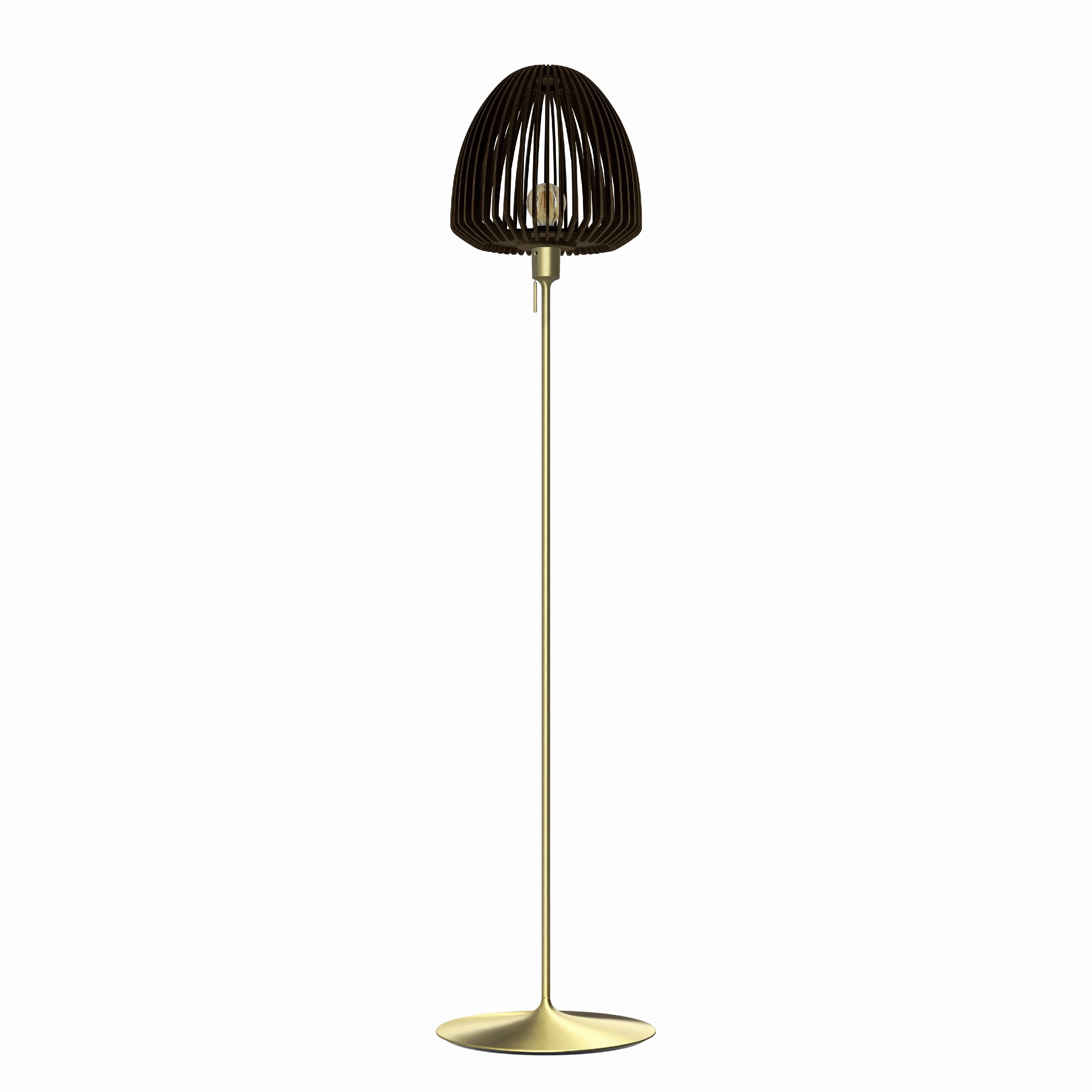 Umage Clava Wood Lampshade, Dark Oak