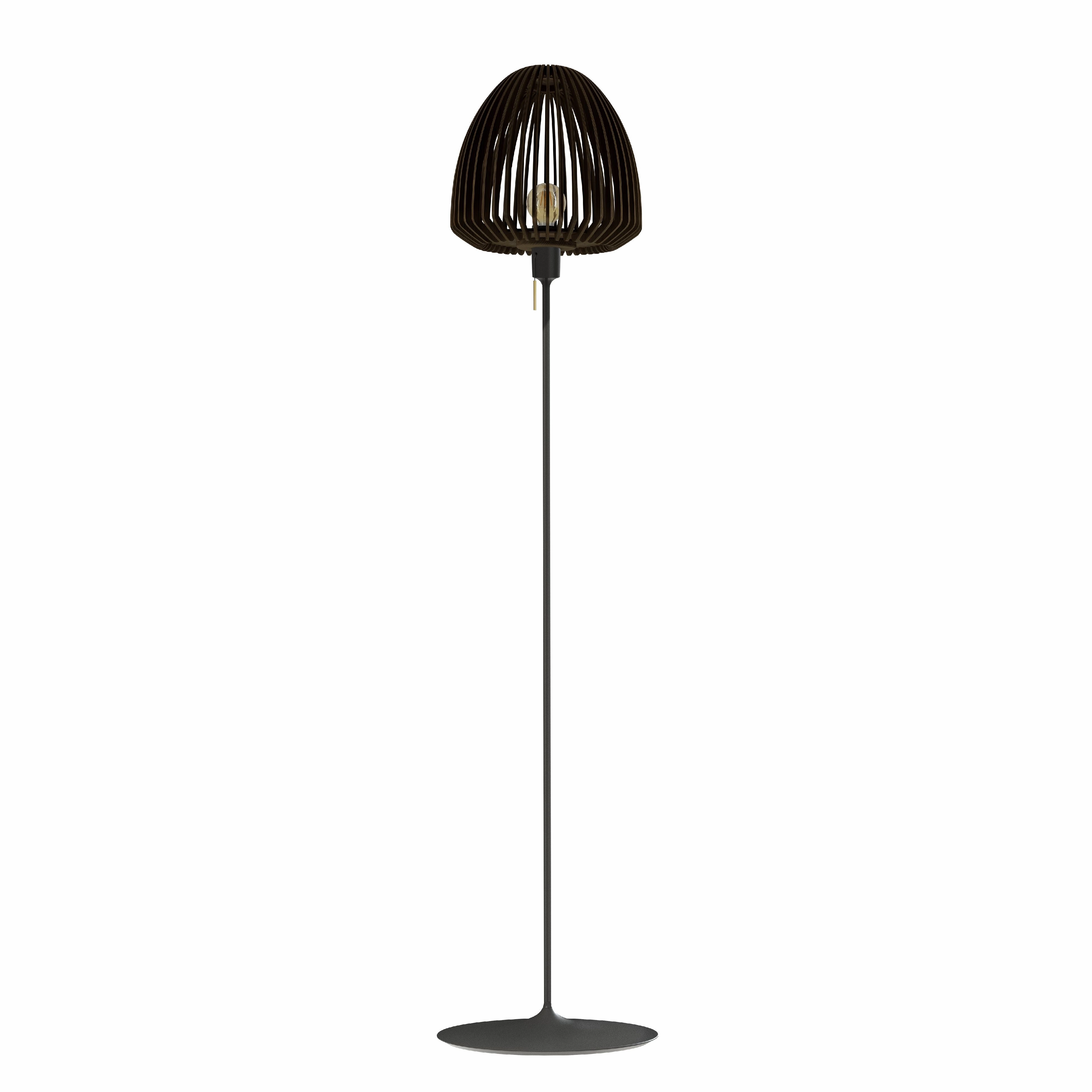 Umage Clava Wood Lampshade, Dark Oak