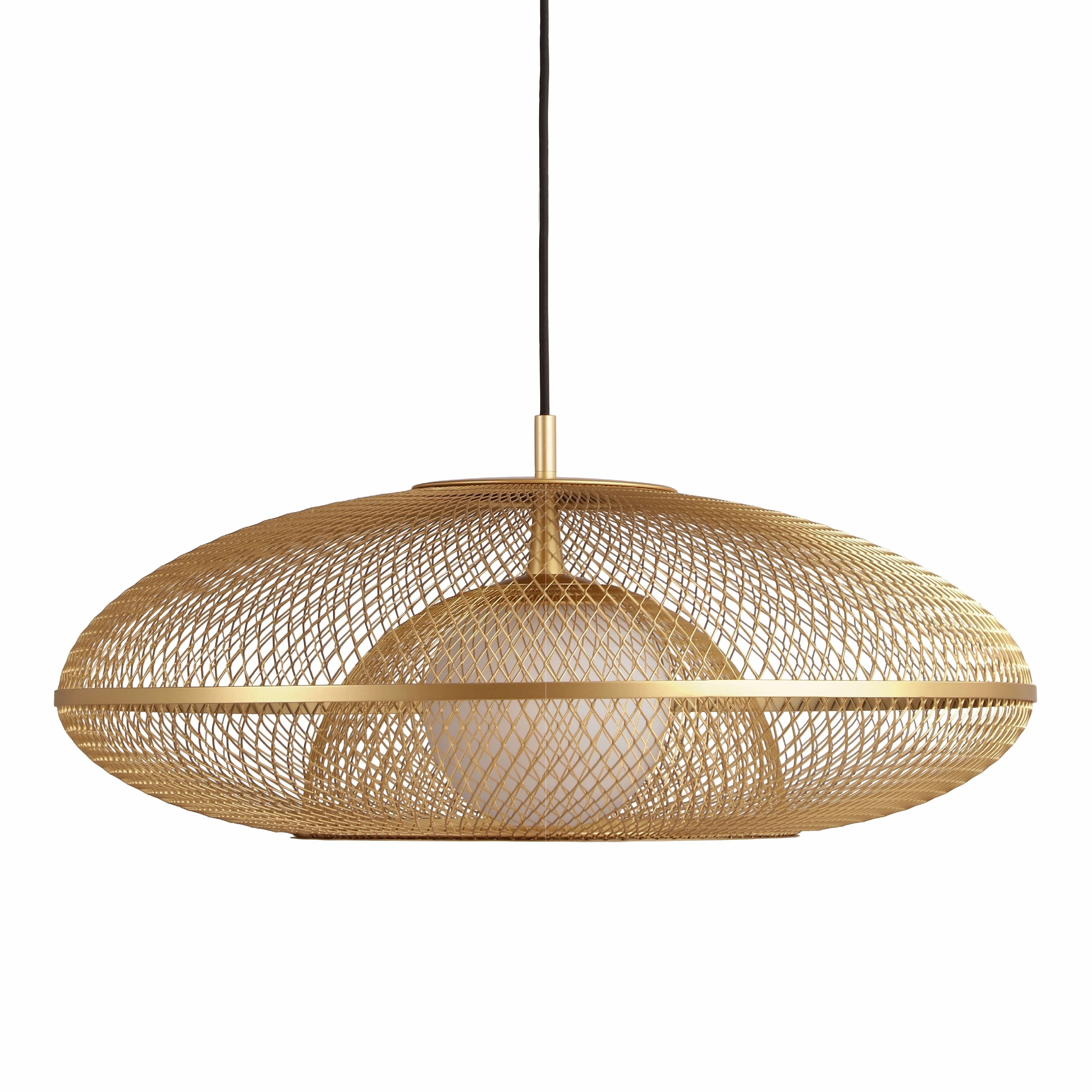 Umage Faraday Lampshade Brushed Brass, Large decorative indoor light