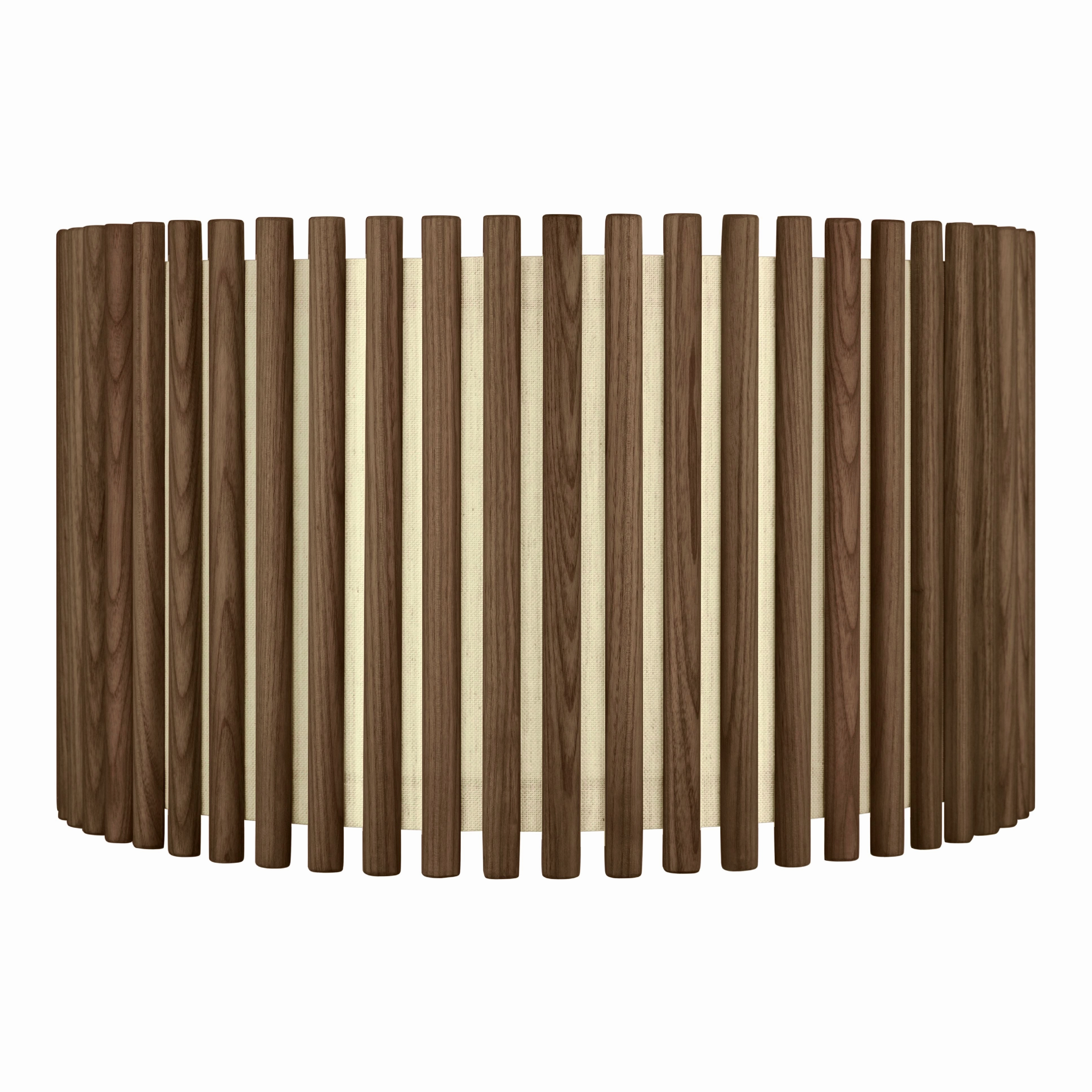 Umage Komorebi Lampshade Dark Oak Circle, Large decorative indoor light