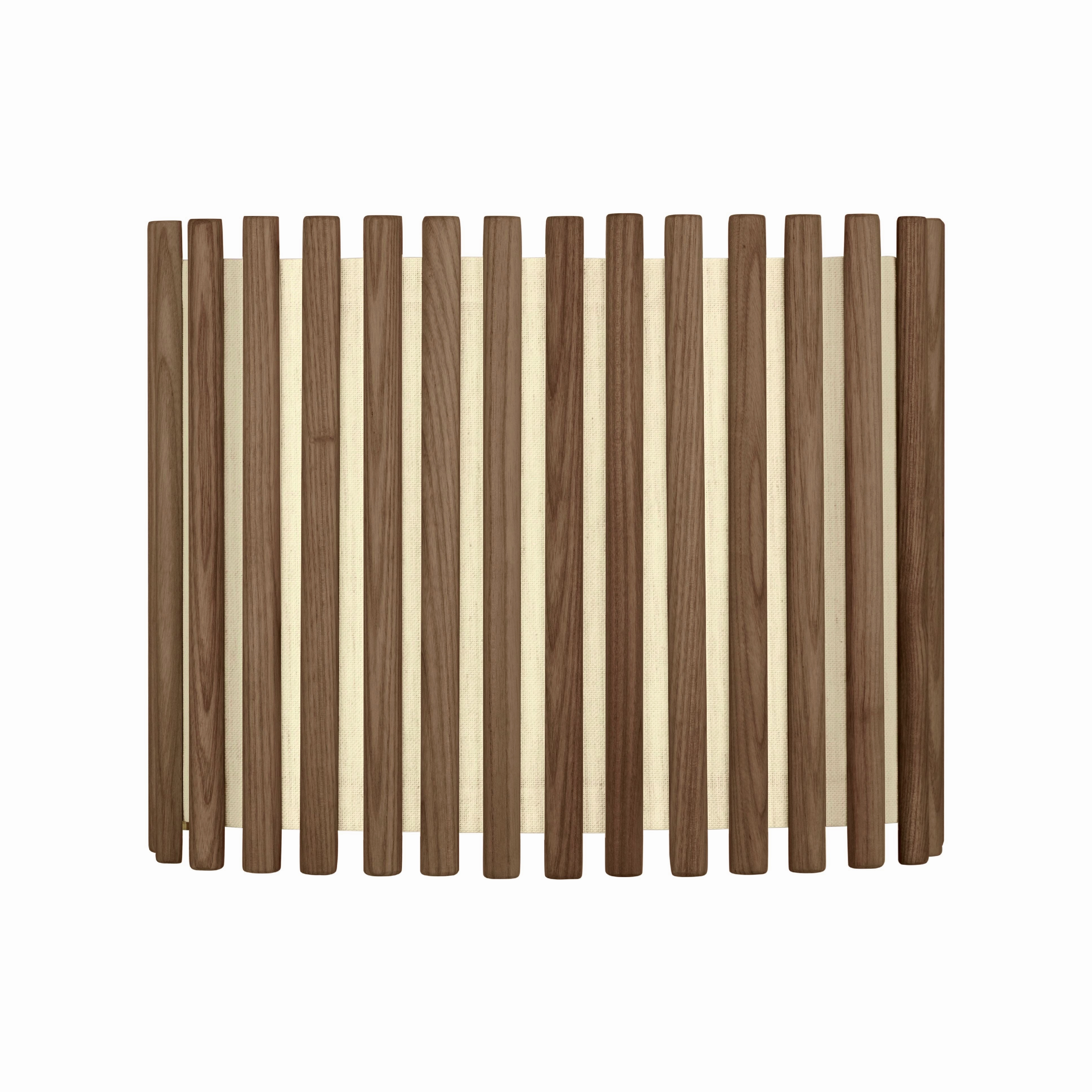 Umage Komorebi Lampshade Dark Oak Rectangular, Medium decorative indoor light