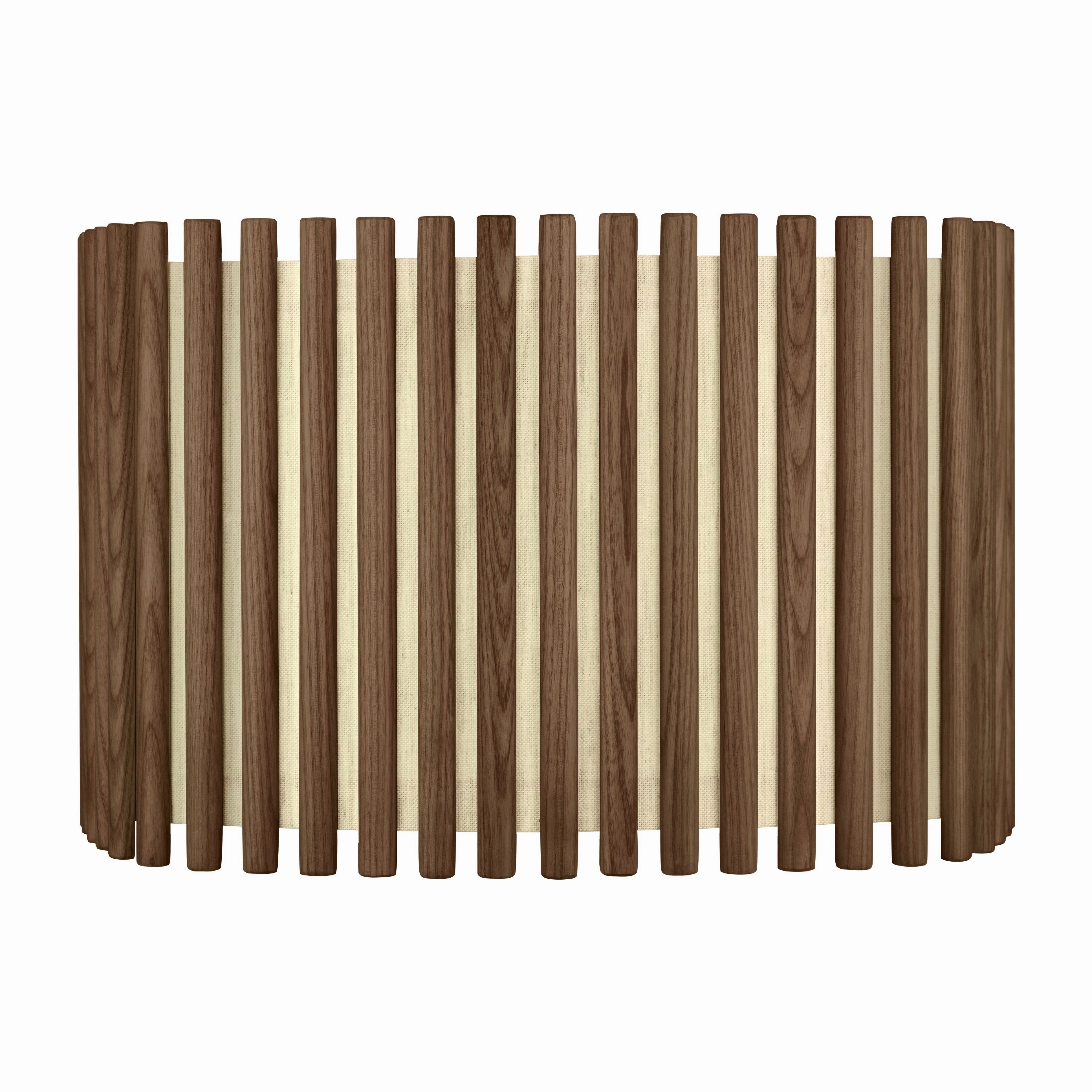 Umage Komorebi Lampshade Dark Oak Square, Large decorative indoor light
