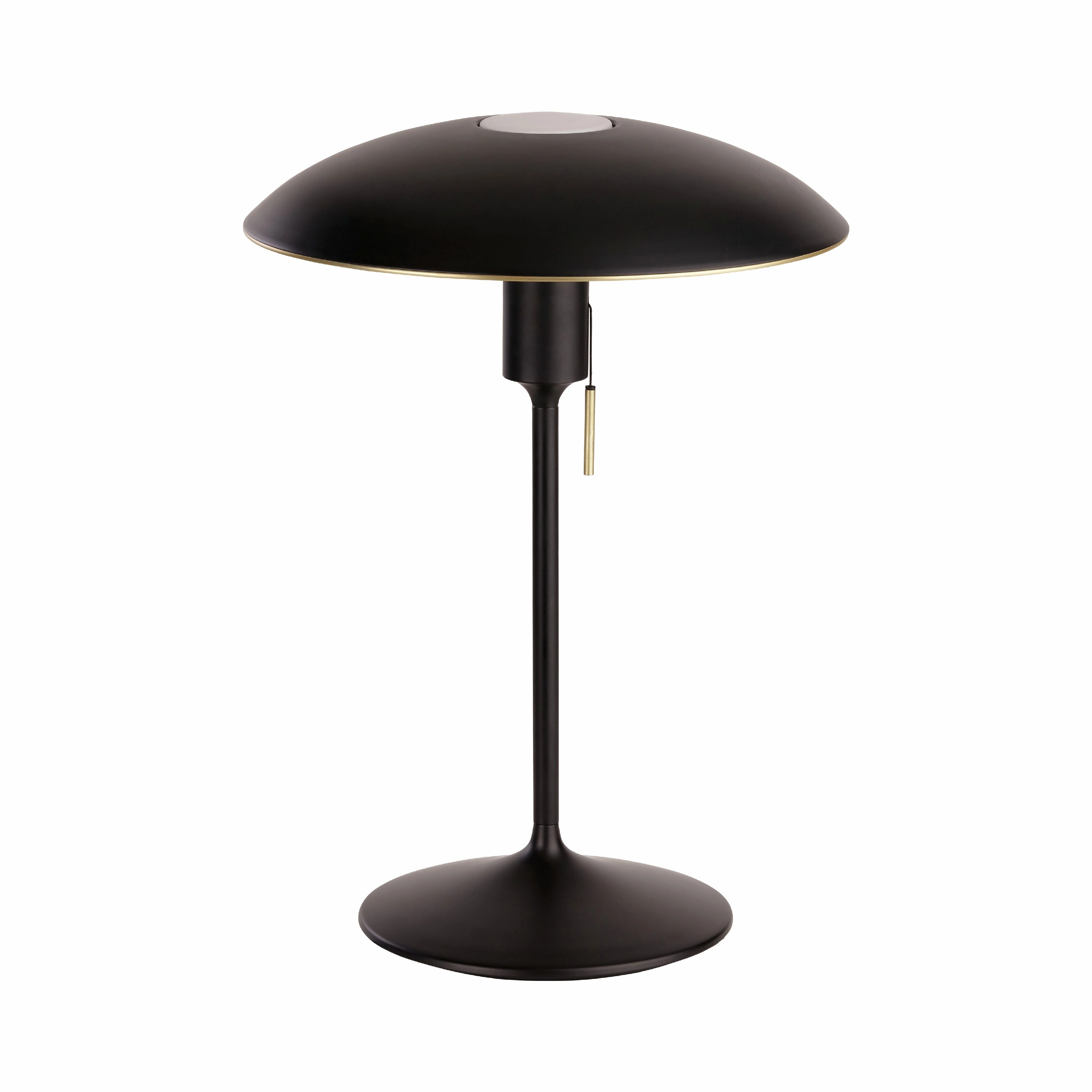 Umage Manta Ray Lampshade, Black Brass