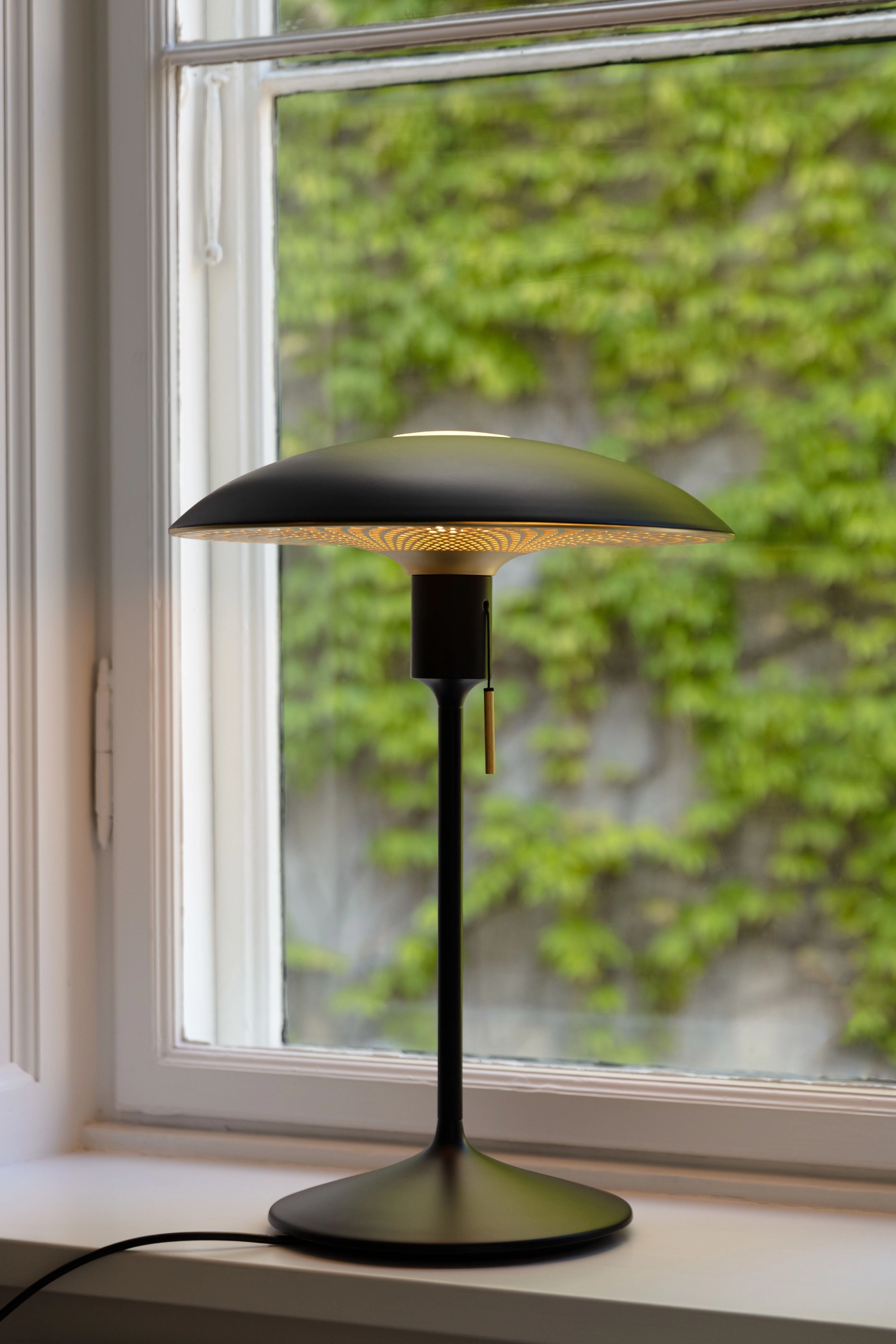 Umage Manta Ray Lampshade, Black Brass