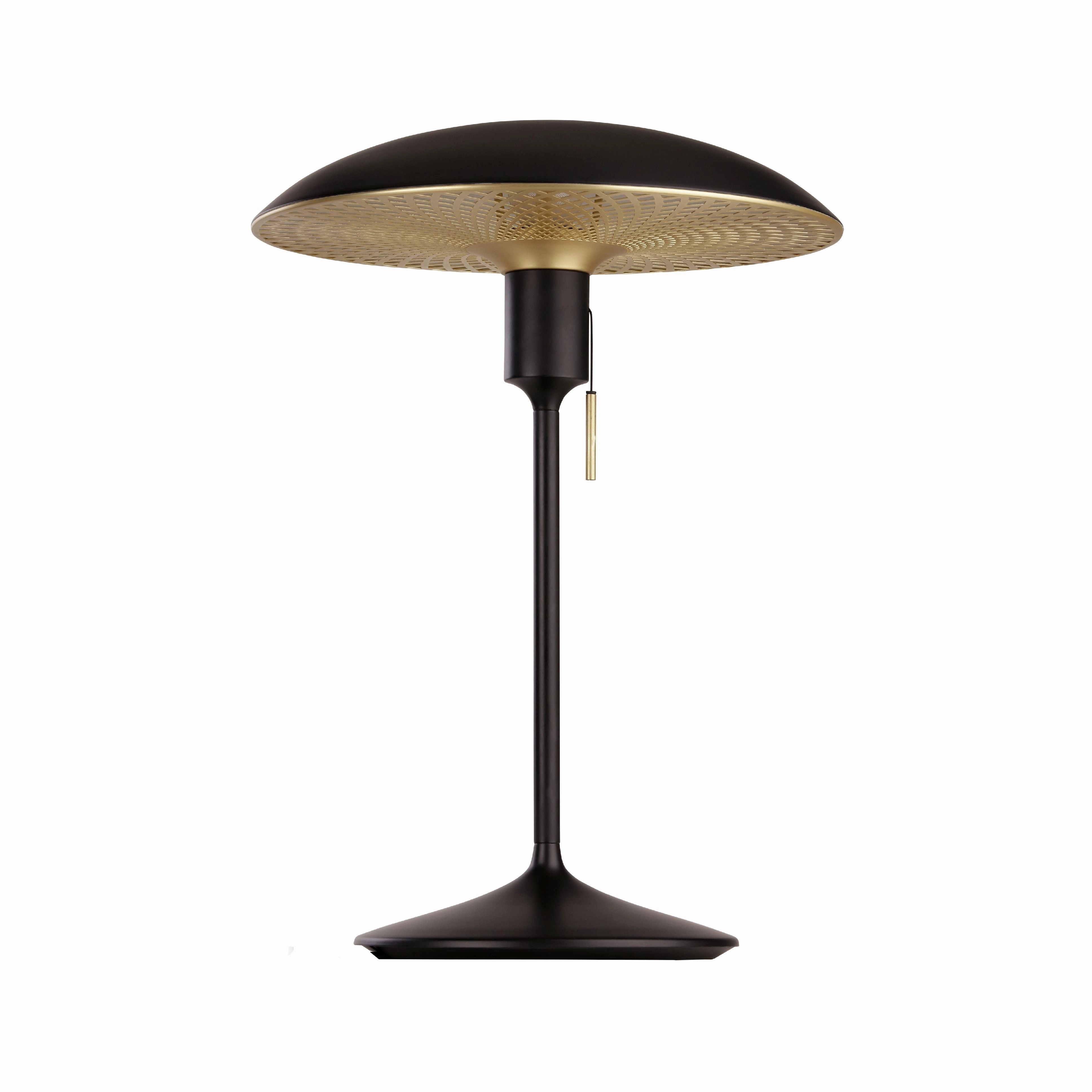 Umage Manta Ray Lampshade, Black Brass