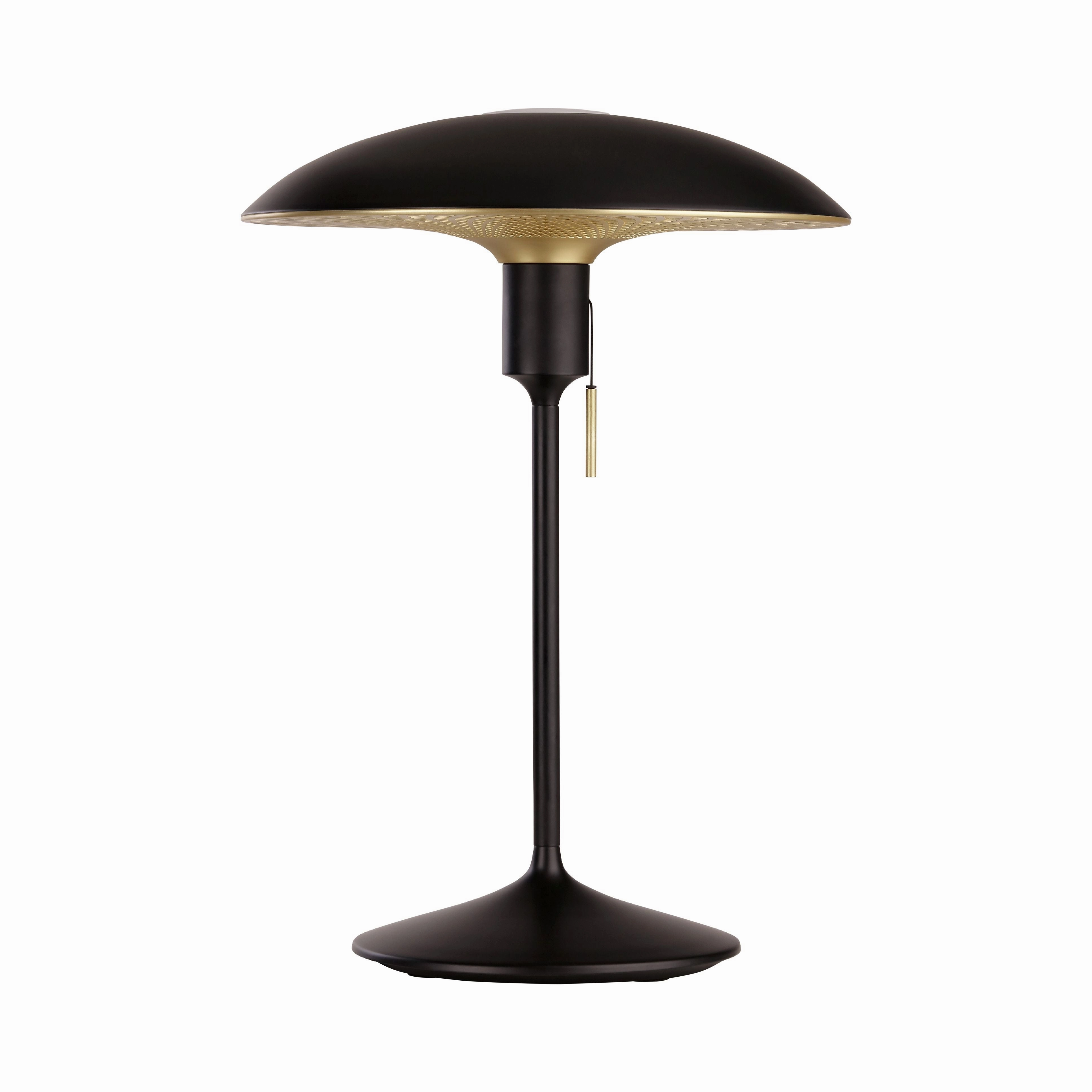 Umage Manta Ray Lampshade, Black Brass