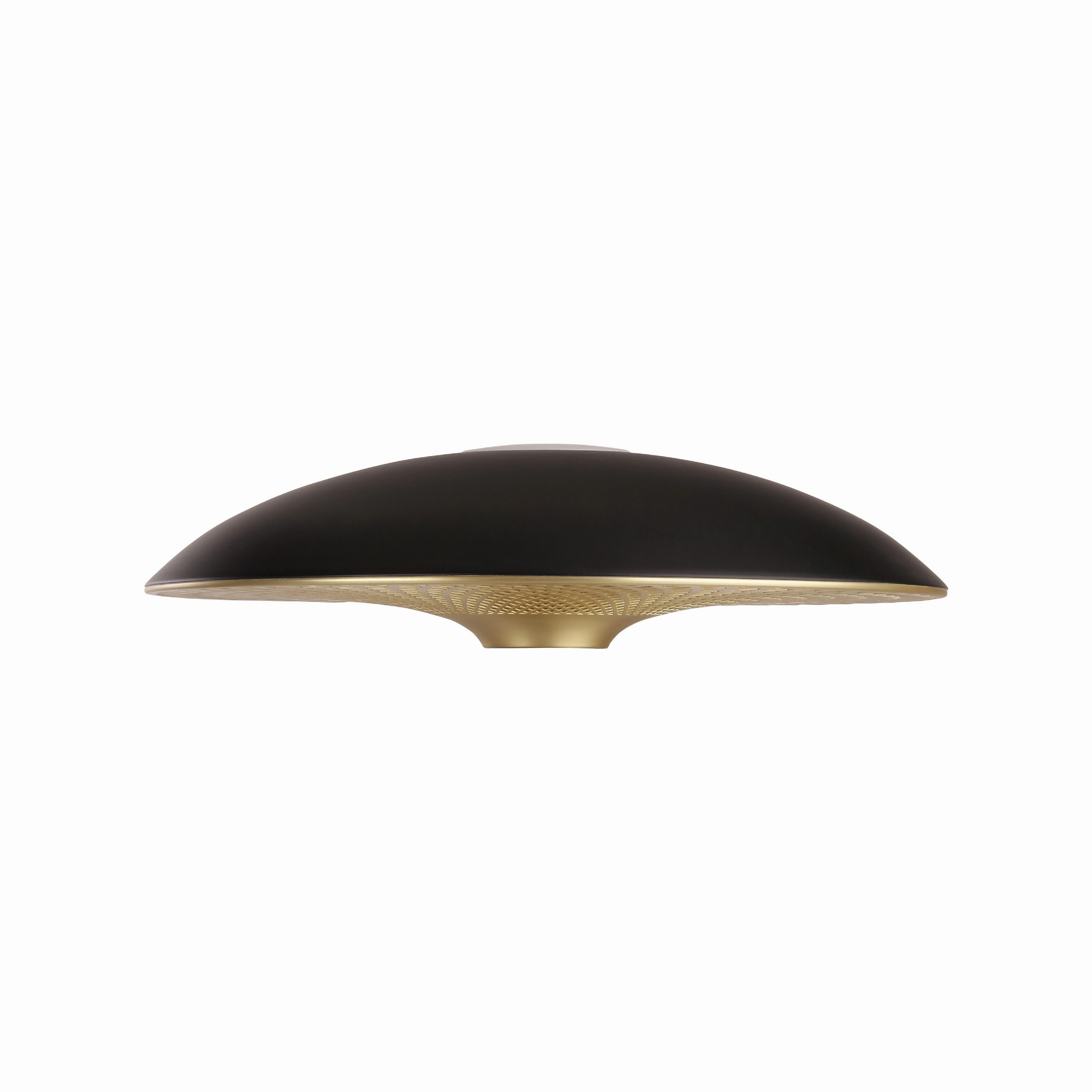 Umage Manta Ray Lampshade, Black Brass decorative indoor light