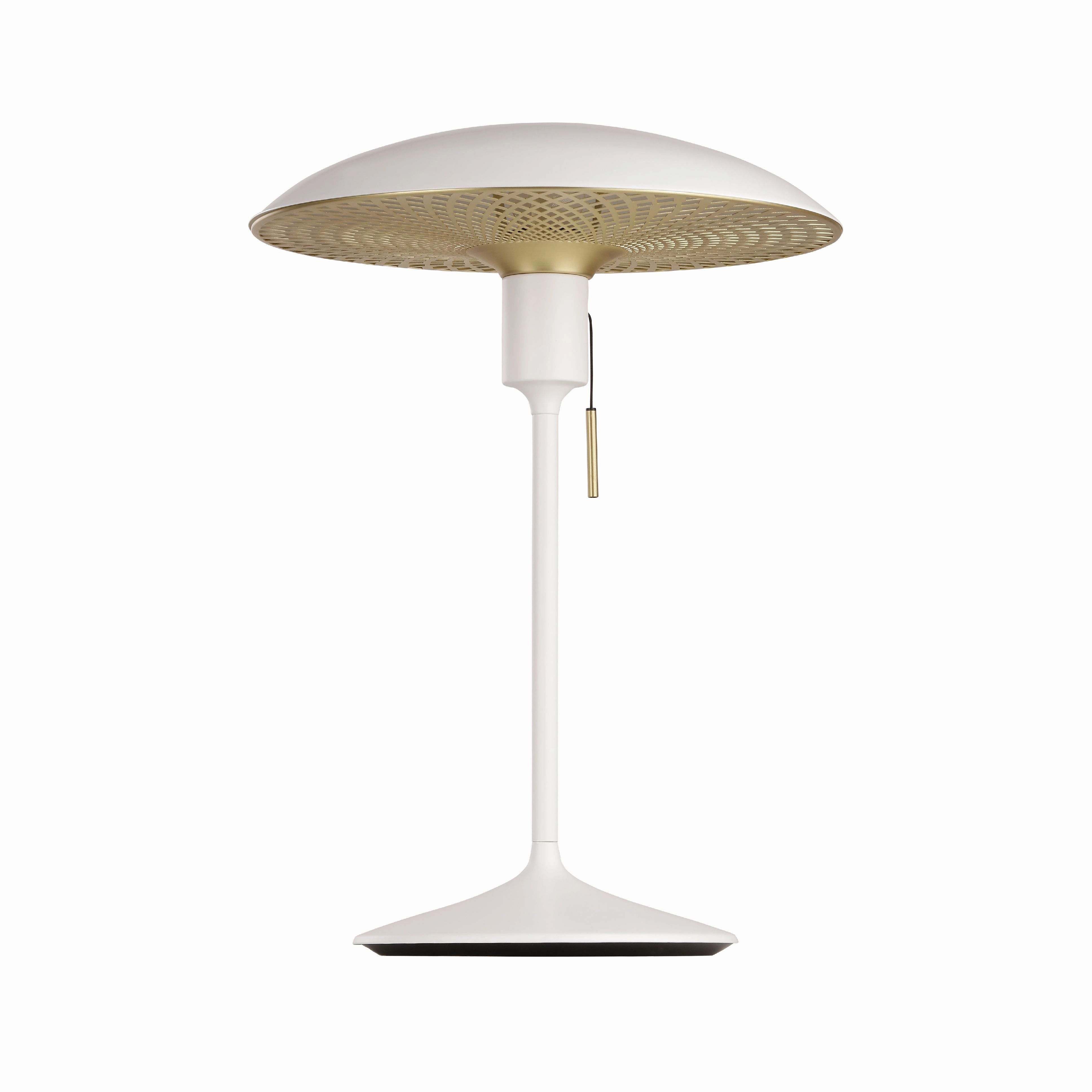 Umage Manta Ray Lampshade, White Brass
