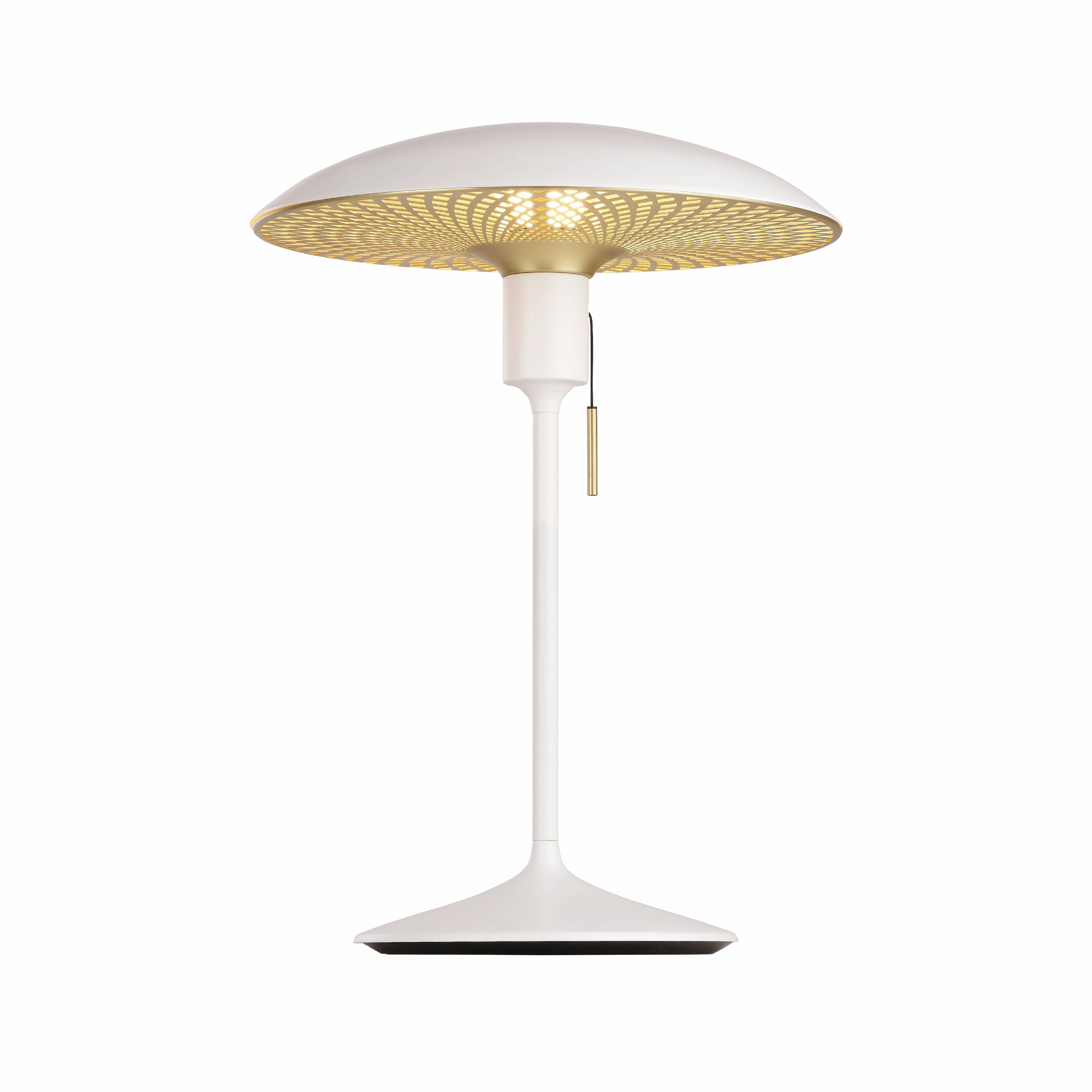 Umage Manta Ray Lampshade, White Brass