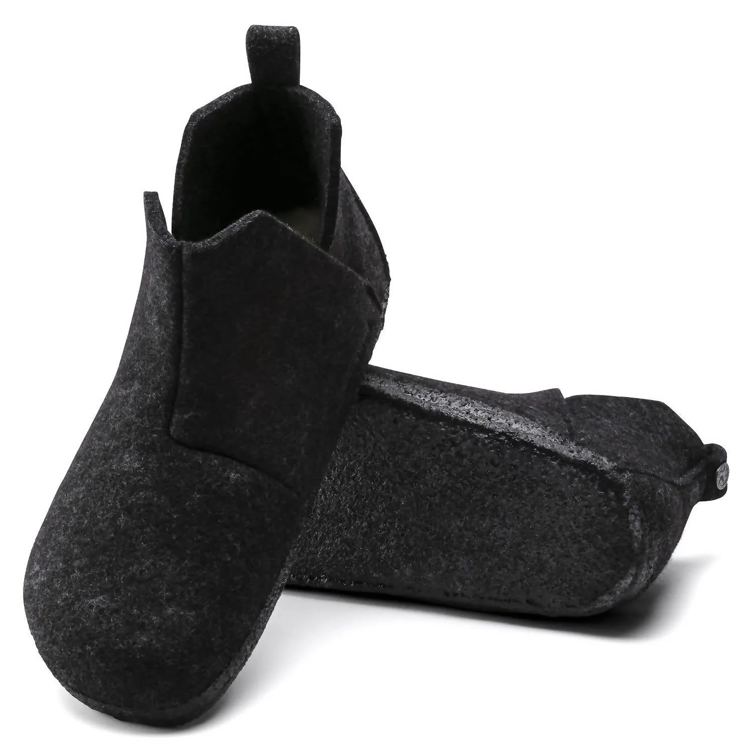 Unisex Andermatt Shearling Slipper Boot In Anthracite