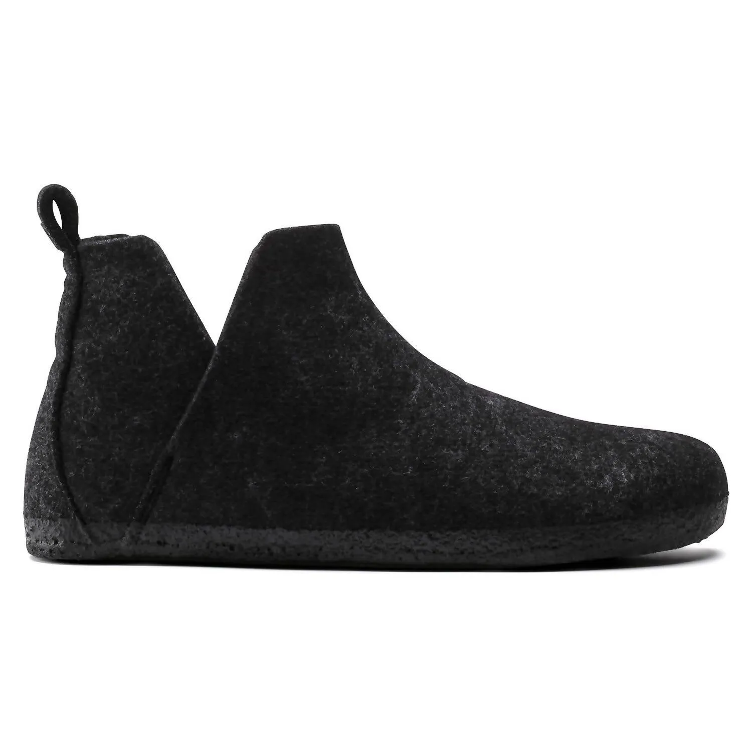Unisex Andermatt Shearling Slipper Boot In Anthracite