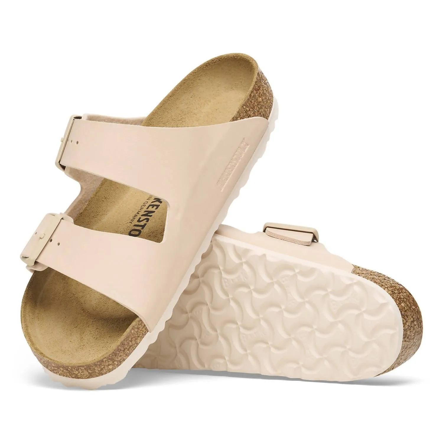 Unisex Arizona Sandals In New Beige