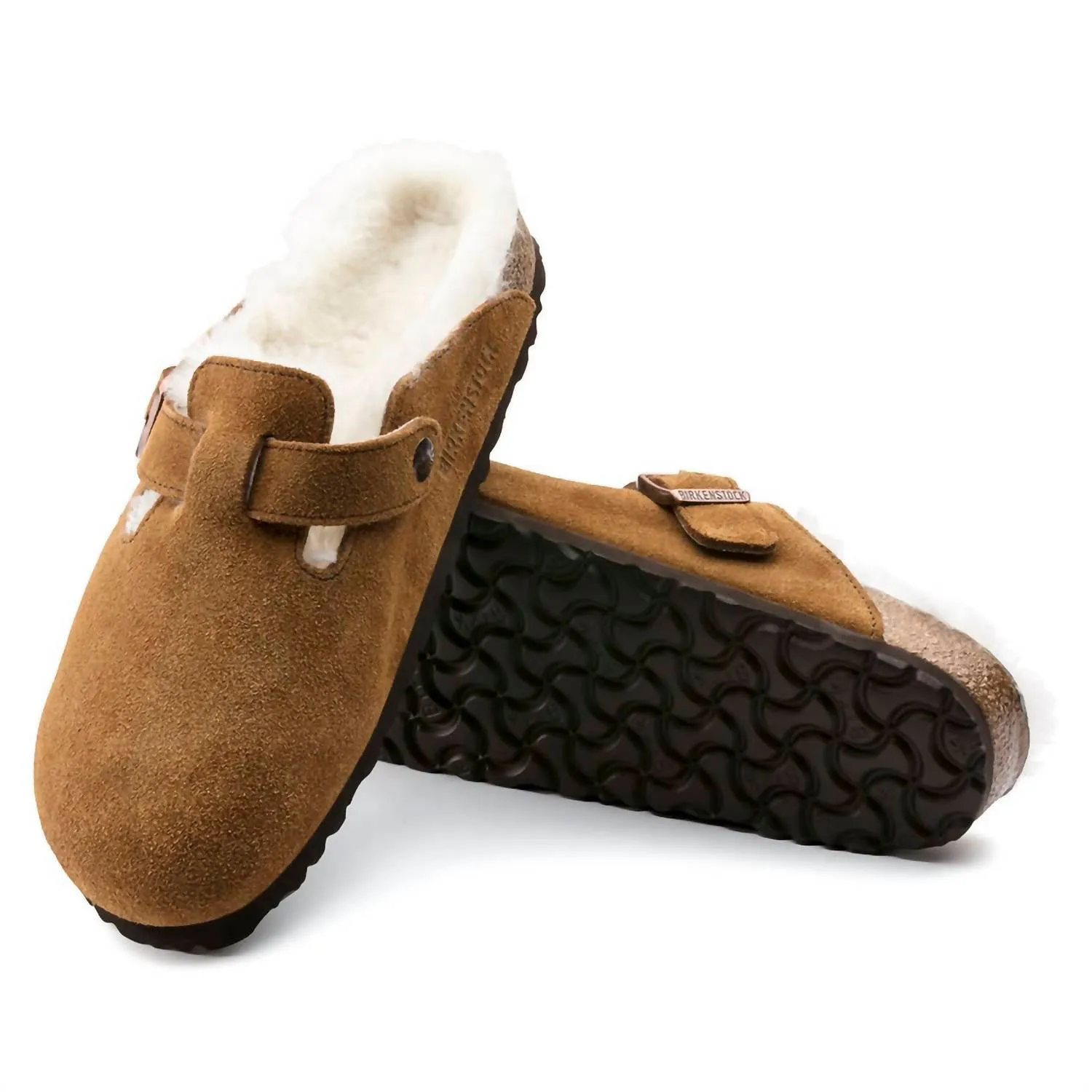 Unisex Boston Shearling Clog (Narrow Width) In Mink