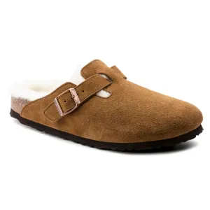 Unisex Boston Shearling Clog (Narrow Width) In Mink