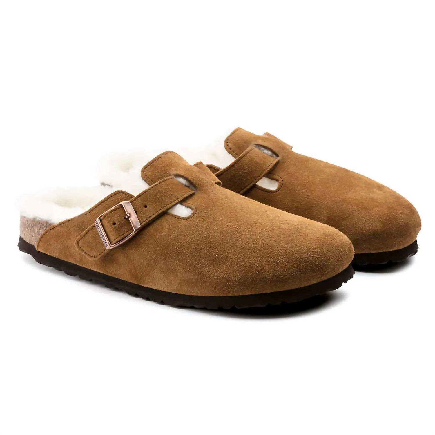 Unisex Boston Shearling Clog (Narrow Width) In Mink
