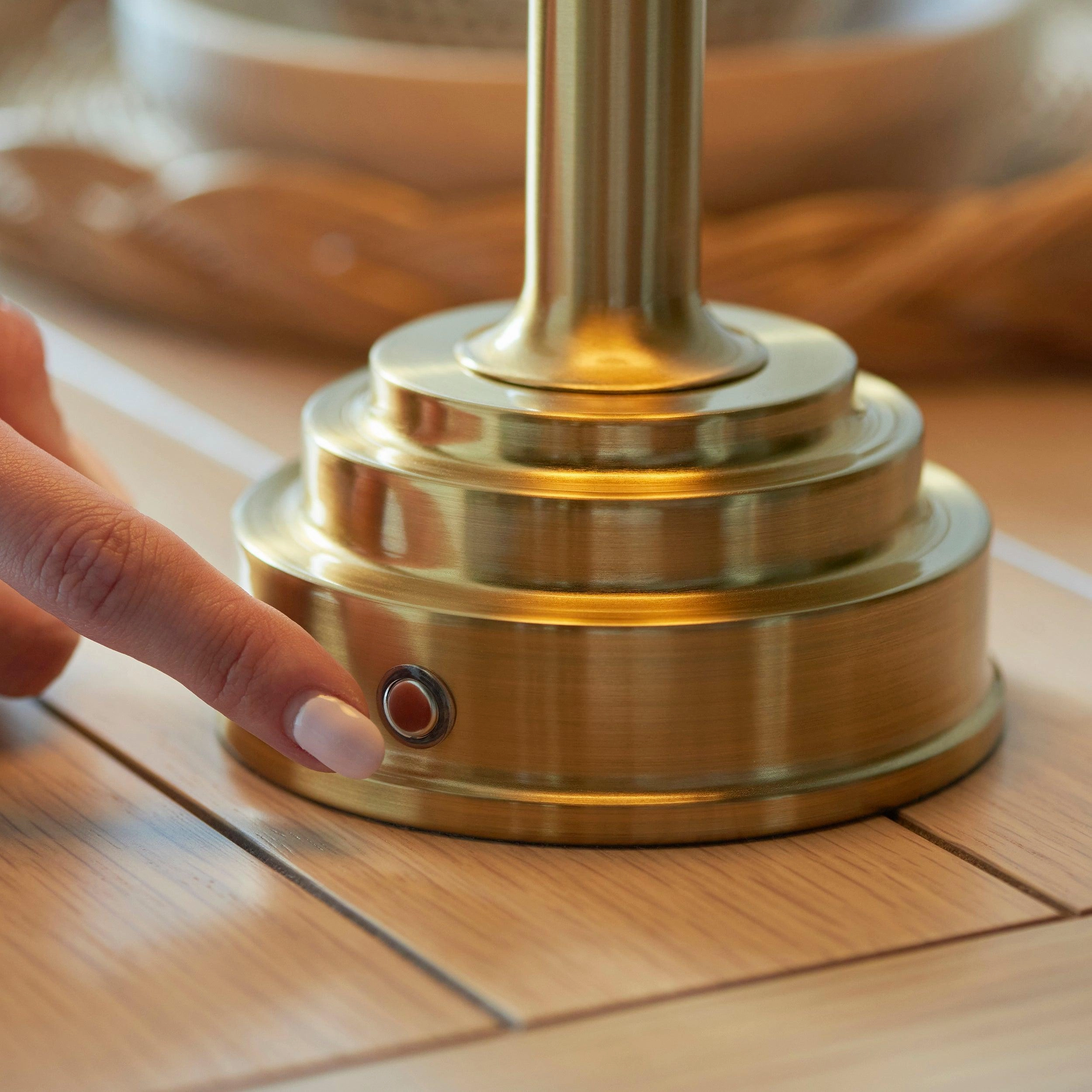 Upton Rechargeable Table Lamp Base - Open Box