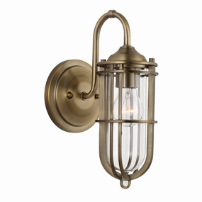 Urban Restoration 1 Light Brass Bathroom Wall Light vintage desk lamp