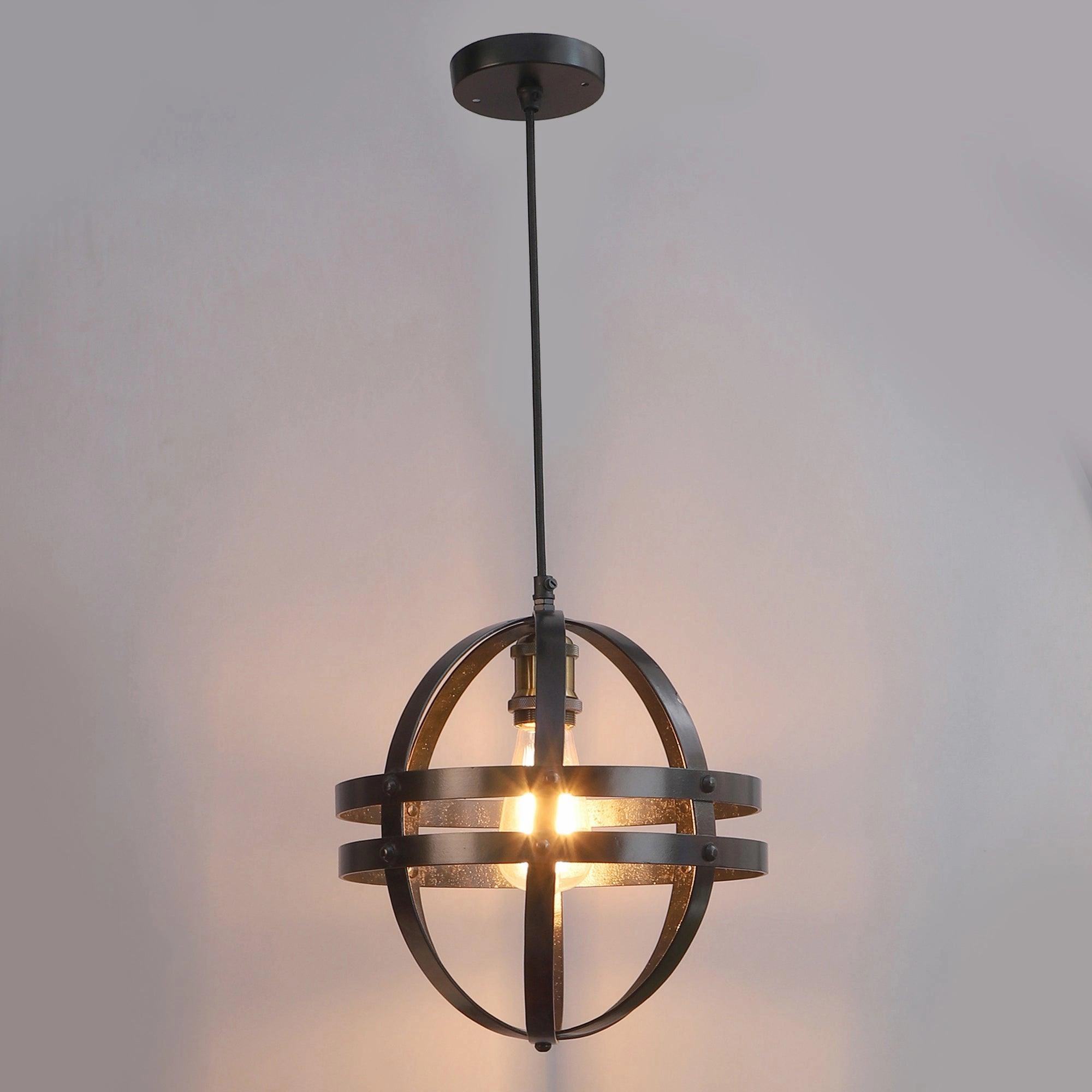 USD Black Metal Hanging Light by SS Lightings