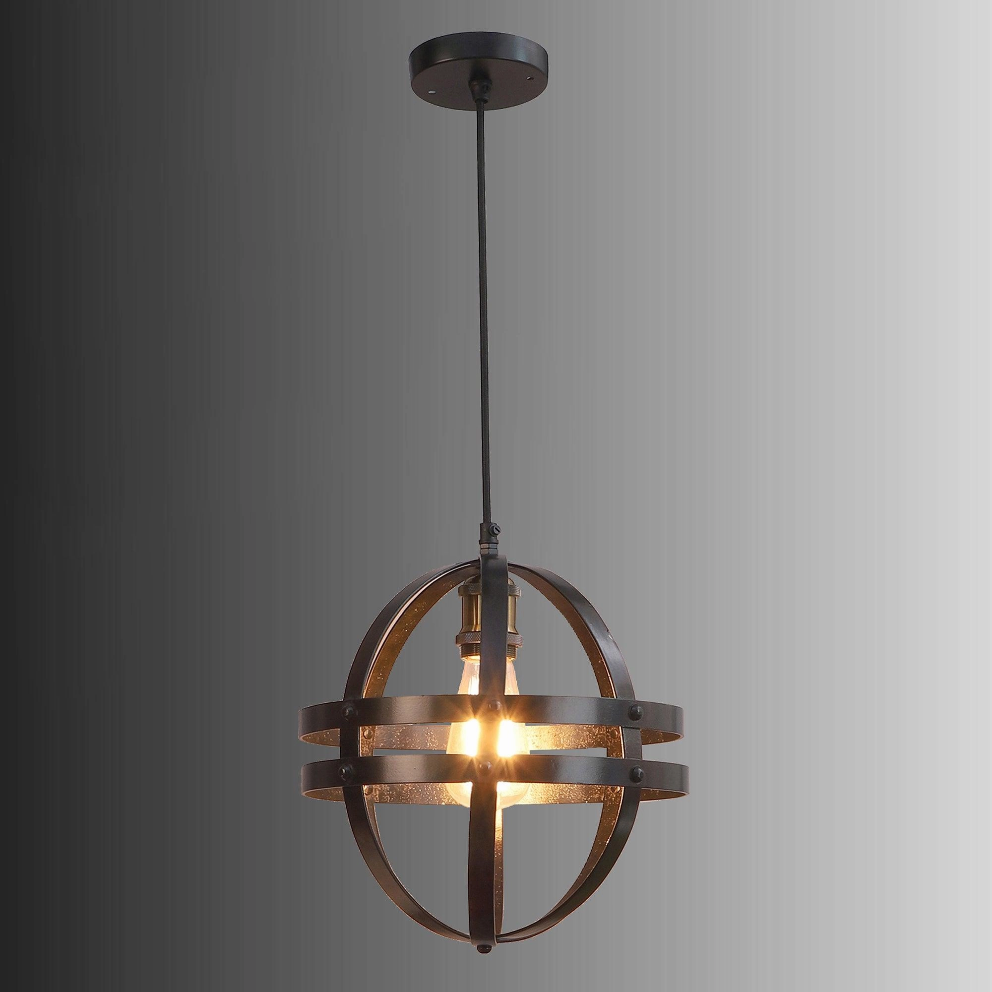 USD Black Metal Hanging Light by SS Lightings