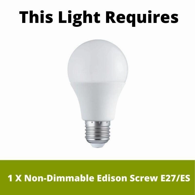 Vegas LED & E27 Twist Satin Silver Table Lamp - Dual Switch