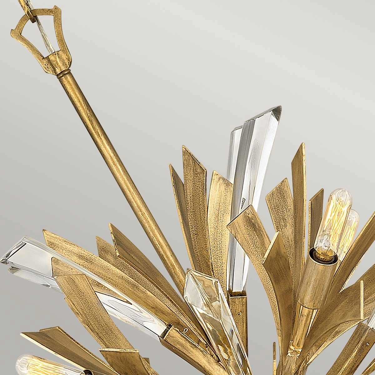 Vida 13 Light Small Gold Pendant Light