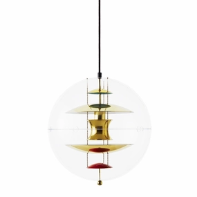 VP Globe Pendant - Brass modern wall mounted lamp