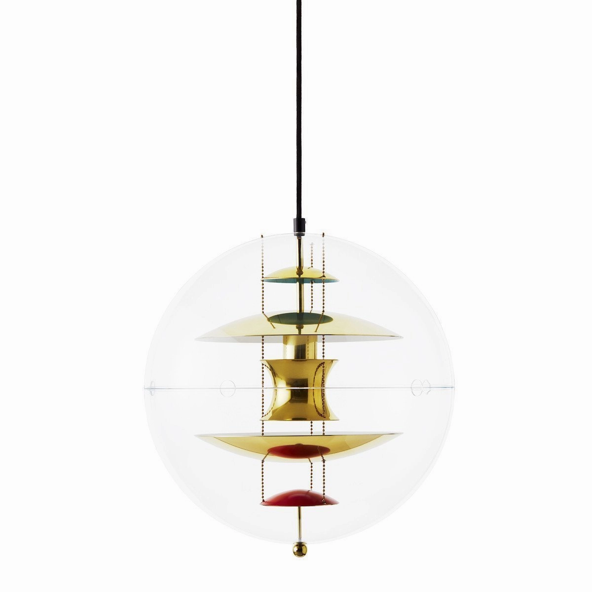 VP Globe Pendant - Brass modern wall mounted lamp