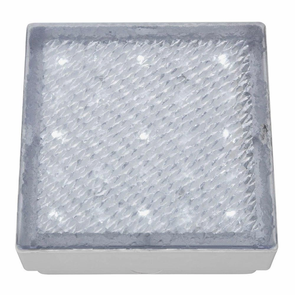 Walkover LED Outdoor Recessed Clear Small Square Floor Light creative lampshade design
