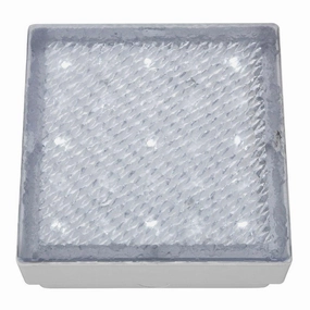 Walkover LED Outdoor Recessed Clear Small Square Floor Light adjustable floor standing lamp