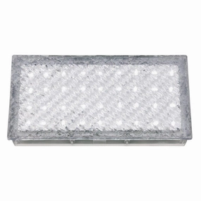 Walkover LED Outdoor Recessed Glass Rectangle Floor Light creative lampshade design