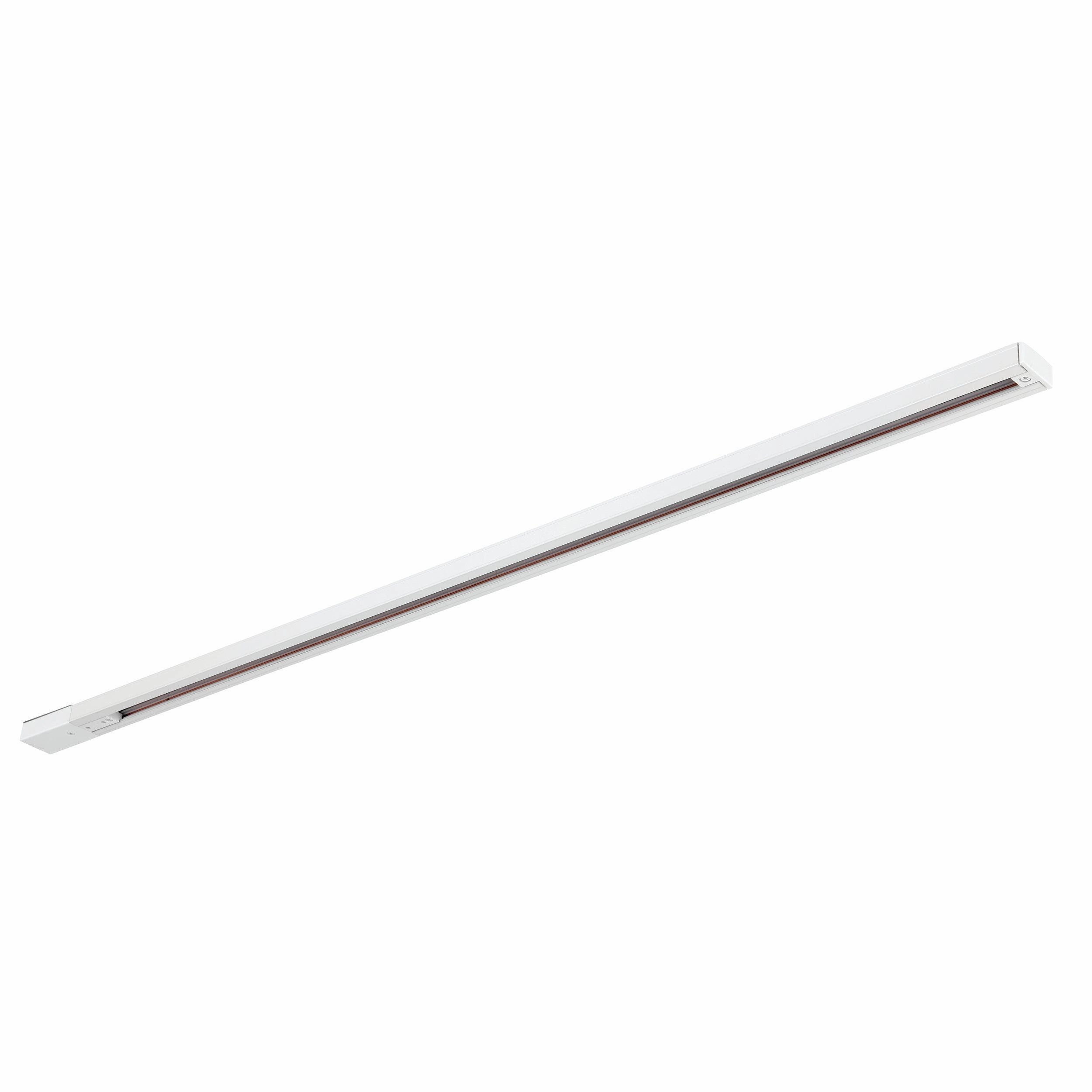 White 1 Meter Lighting Track weatherproof garden light