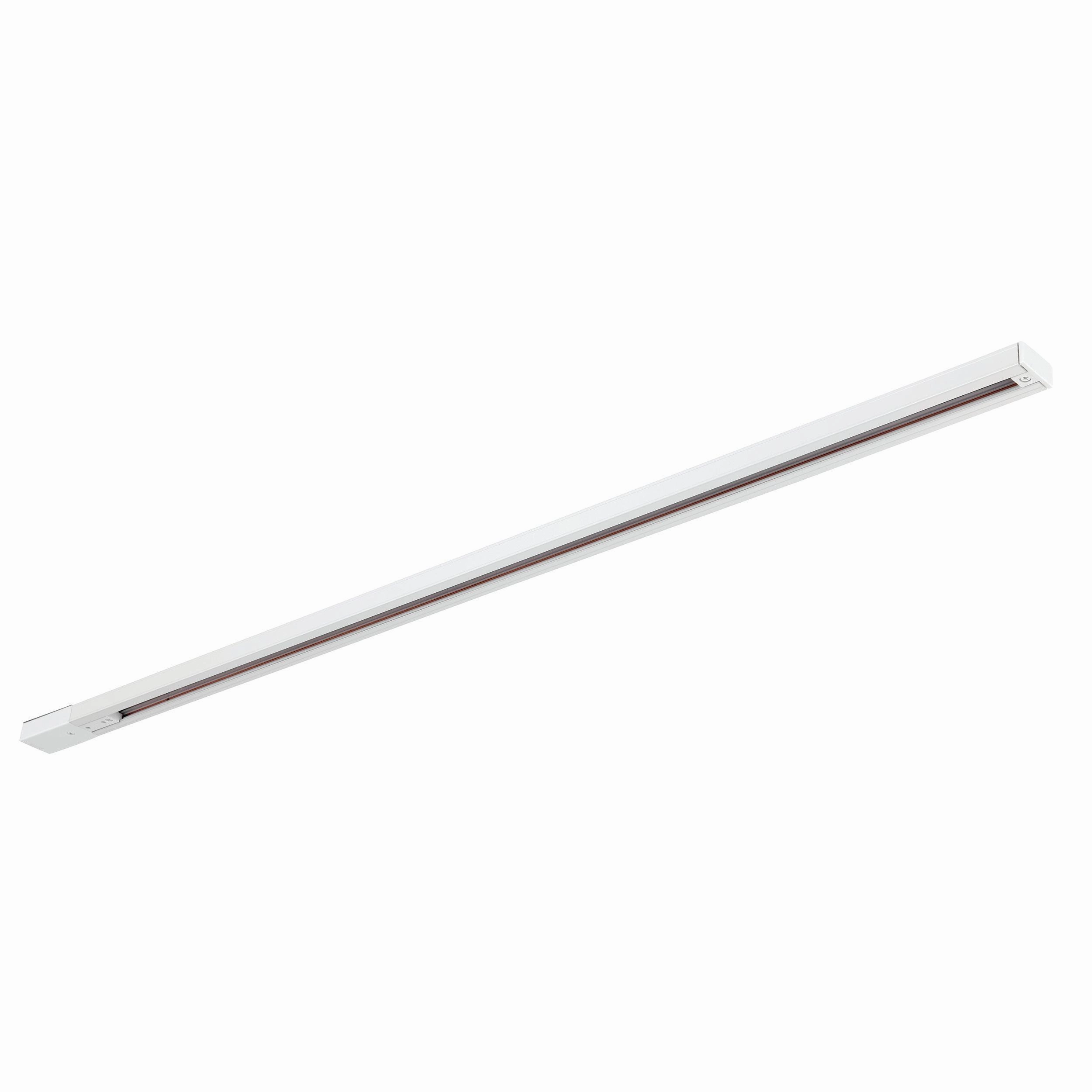 White 2 Meter Lighting Track weatherproof garden light