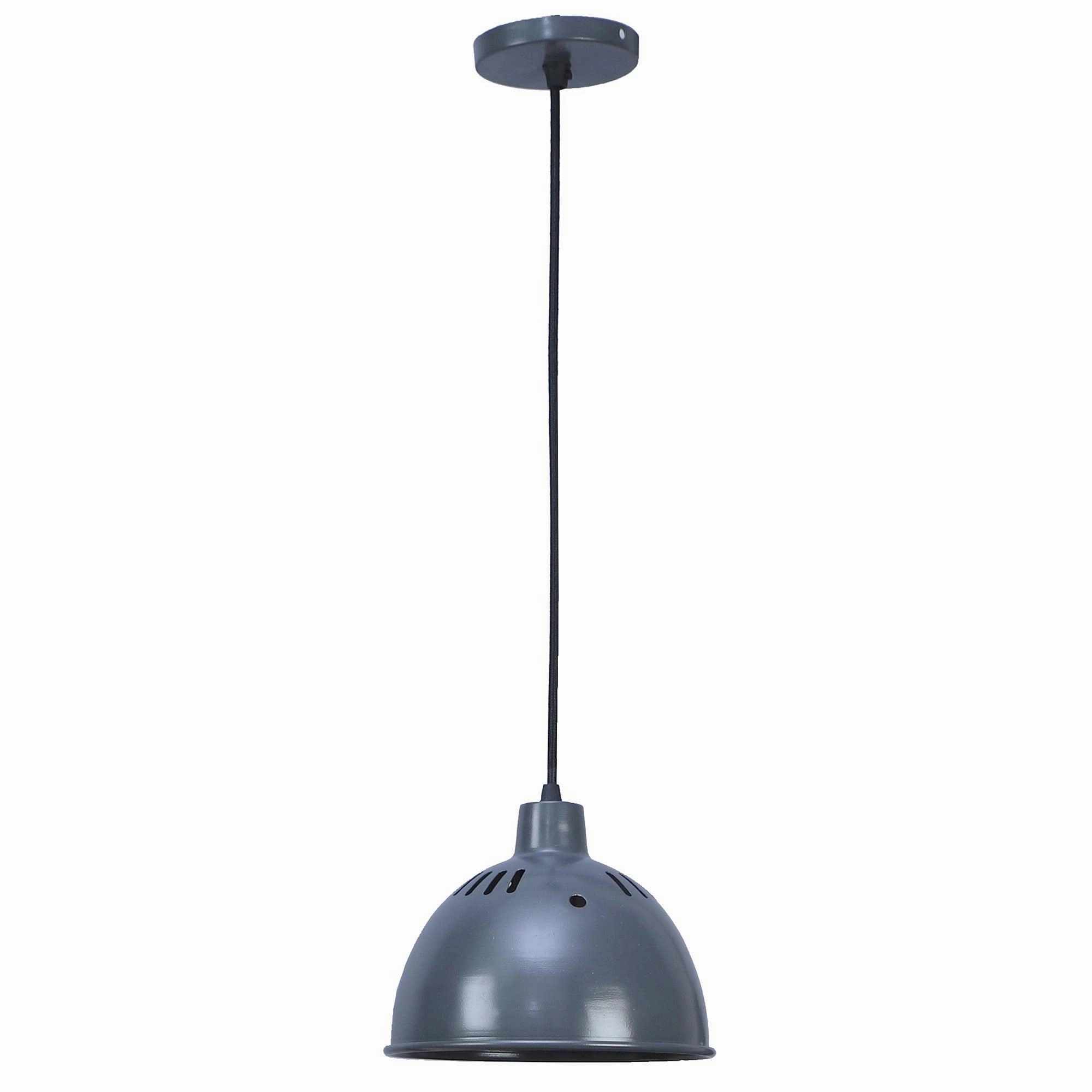 White Grey Metal Hanging Light by SS Lightings
