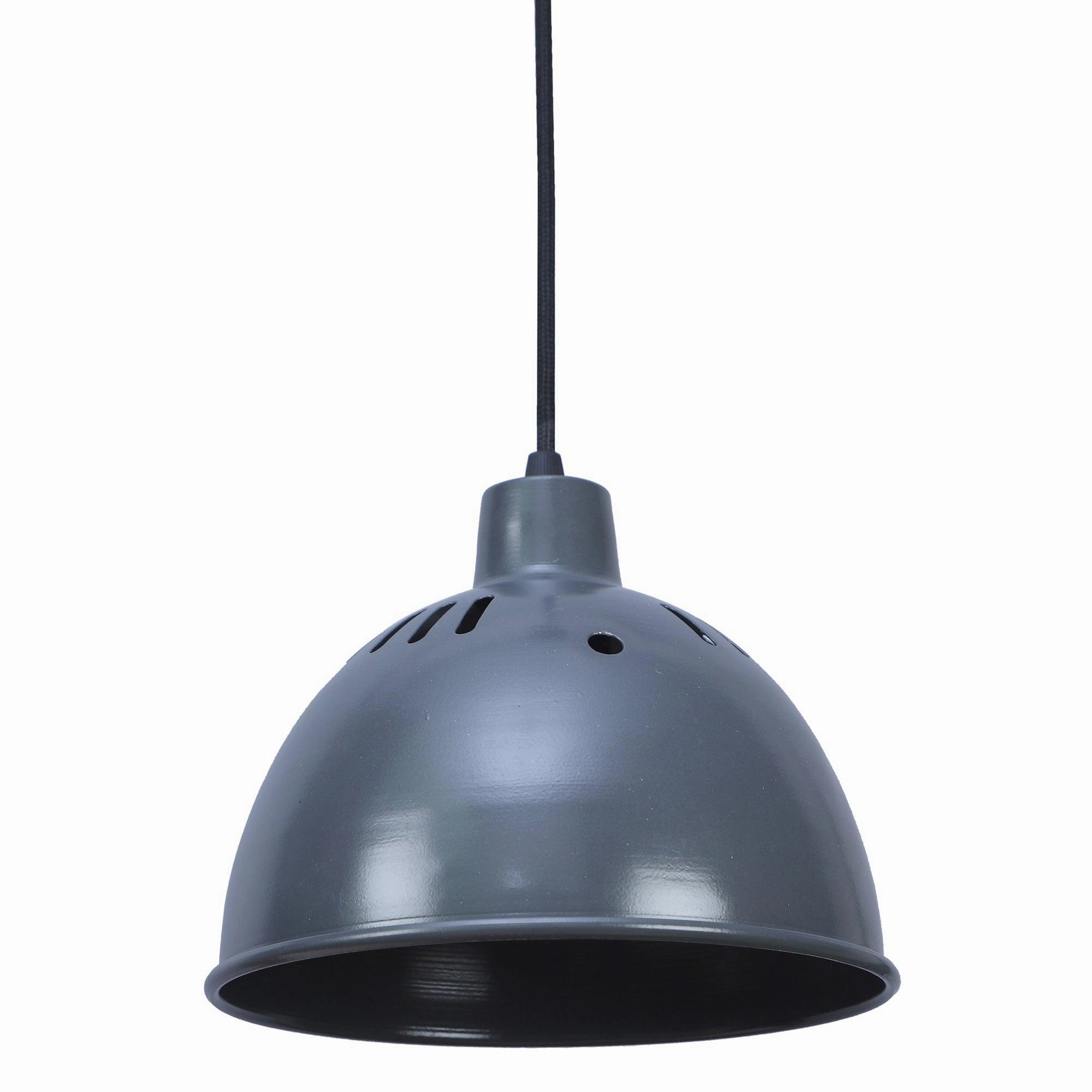 White Grey Metal Hanging Light by SS Lightings