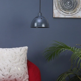 White Grey Metal Hanging Light by SS Lightings decorative ceiling fixture